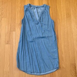 Old Navy Light Blue Chambray Dress